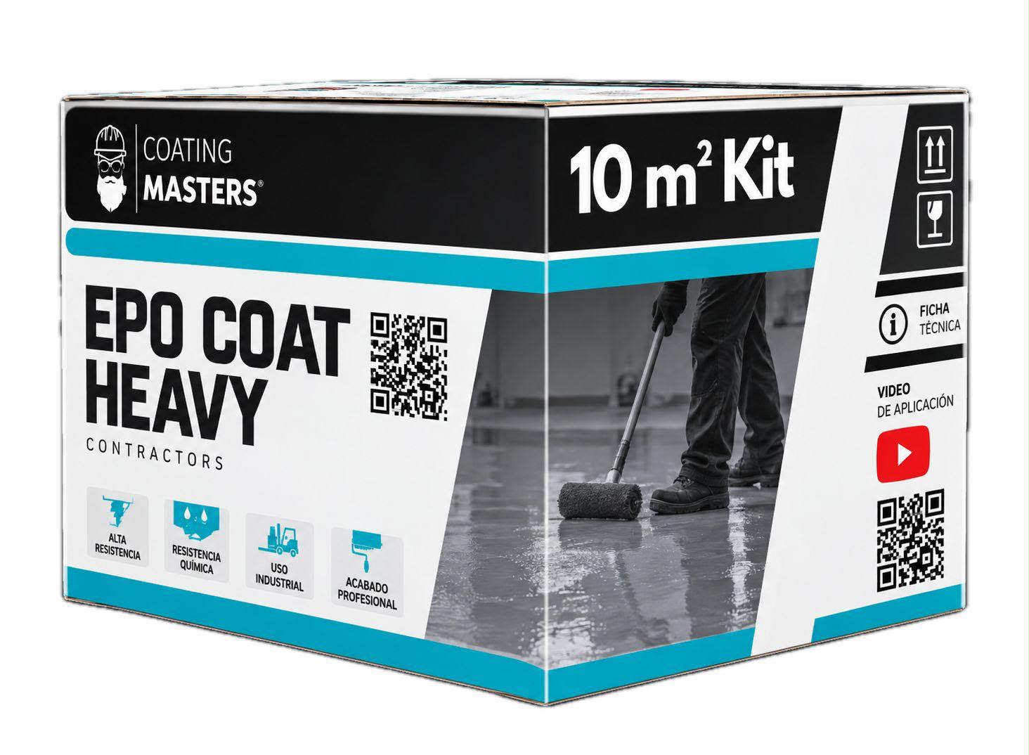 Caja Epo Coat Heavy Contractors, kit 10 m²
